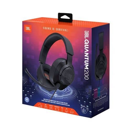 JBL Quantum 200 Wired Gaming Headset — image 2