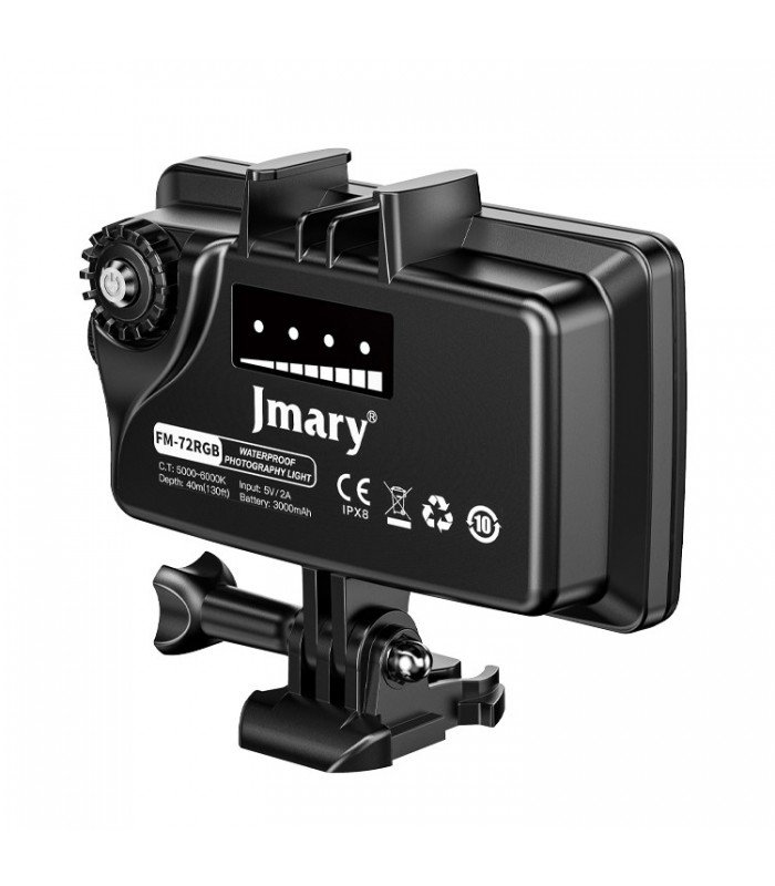 Jmary FM-72RGB Water Proof Fill Light Portable 5W 3000mAah Universal — image 2