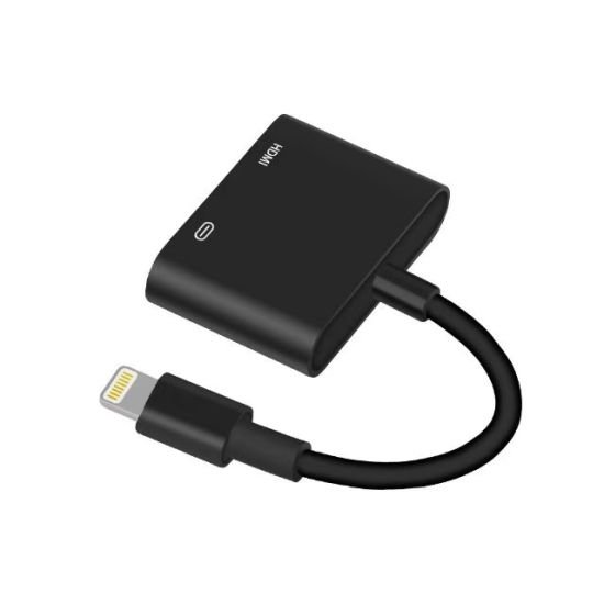 Go-Des 2 in 1 Lightning to HDMI Dual Output Video Converter — image 1