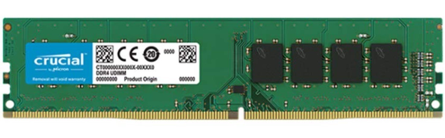 Crucial 8GB DDR4 2666 UDIMM Desktop PC RAM — image 2