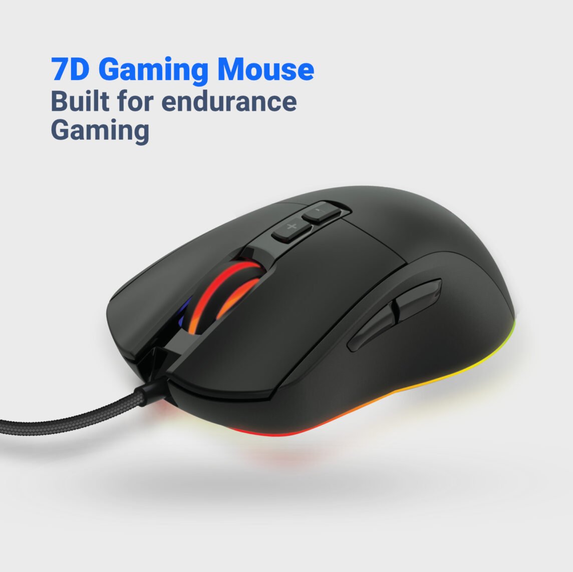 Porodo Gaming RGB Mouse 10000 DPI - Black | PDX310-BK — image 2