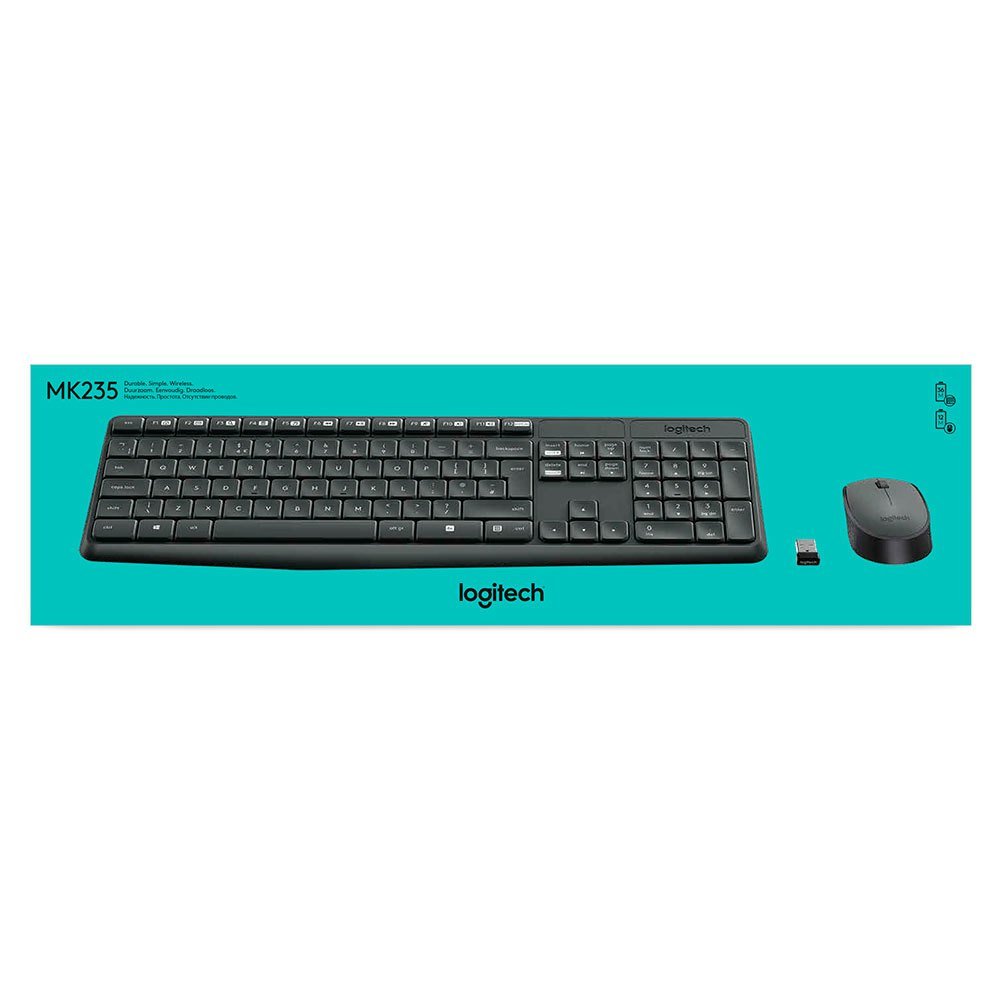 Logitech MK235 Wireless Keyboard and Mouse Combo — image 1