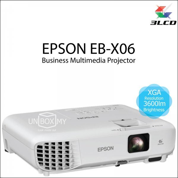 Epson EB X06 Multimedia Projector — image 2