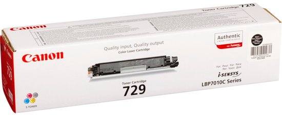 Canon 729 Black Toner Cartridge 4370B002AA — image 2