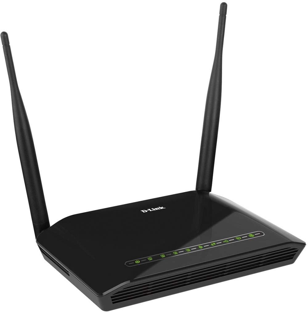 D Link DSL 2790U Wireless N300 ADSL2+Modem Router Integrated firewall for a secure connection Switchable — image 2