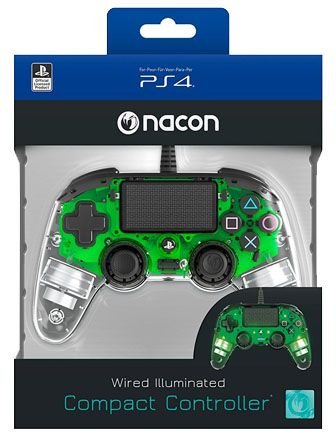 Nacon Wired Compact Controller for PlayStation 4 Crystal Green — image 3