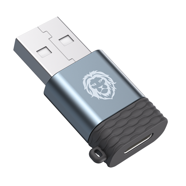 Green Type C To USB Connector Adapter Super Fasting Charging & Data Transfer — image 1