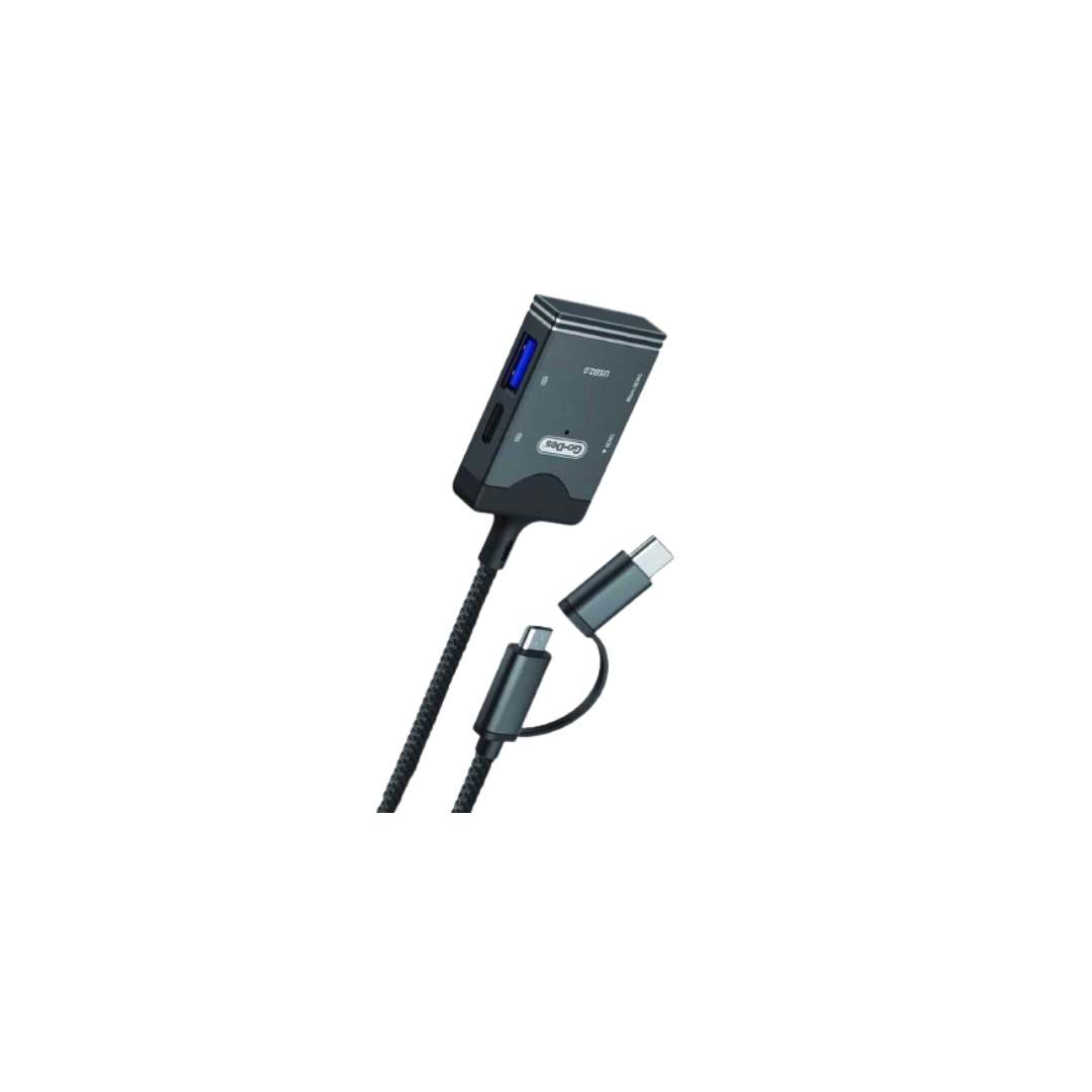 GO-Des Multifunction GD-DK106 OTG Adapter 5 in 1 — image 1