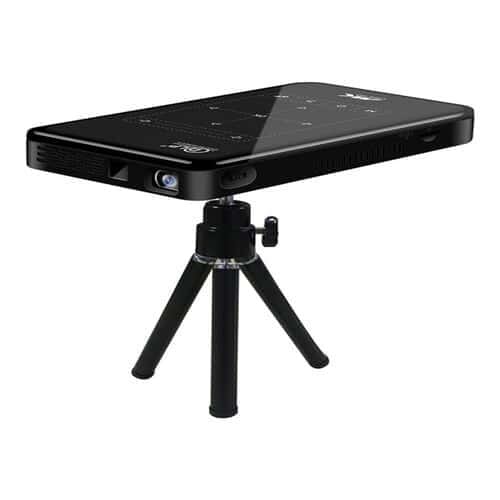 P09 Portable 4K Ultra HD DLP Mini Smart Projector with Infrared Remote Control Amlogic S905X 4-Core A53 up to 1.5GHz Android 6.0 1GB+8GB Support 2.4G/5G WiFi Bluetooth TF Card Durable — image 3