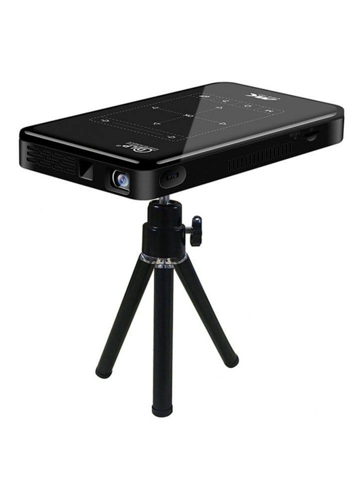 P09 Portable 4K Ultra HD DLP Mini Smart Projector with Infrared Remote Control Amlogic S905X 4-Core A53 up to 1.5GHz Android 6.0 1GB+8GB Support 2.4G/5G WiFi Bluetooth TF Card Durable — image 2