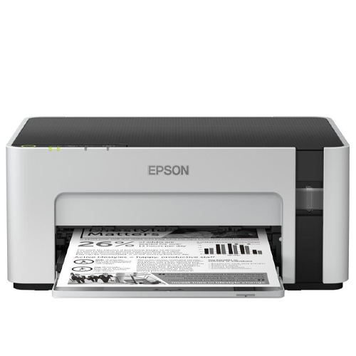 Epson EcoTank M1100 Mono Tank Printe 180 Nozzles Black 1,440 x 720 DPI Pigment Ink White | C11CG95404BY — image 1