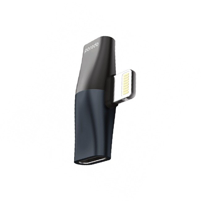 Porodo Dual Lightning Adapter PD-LLDONG-Black — image 2