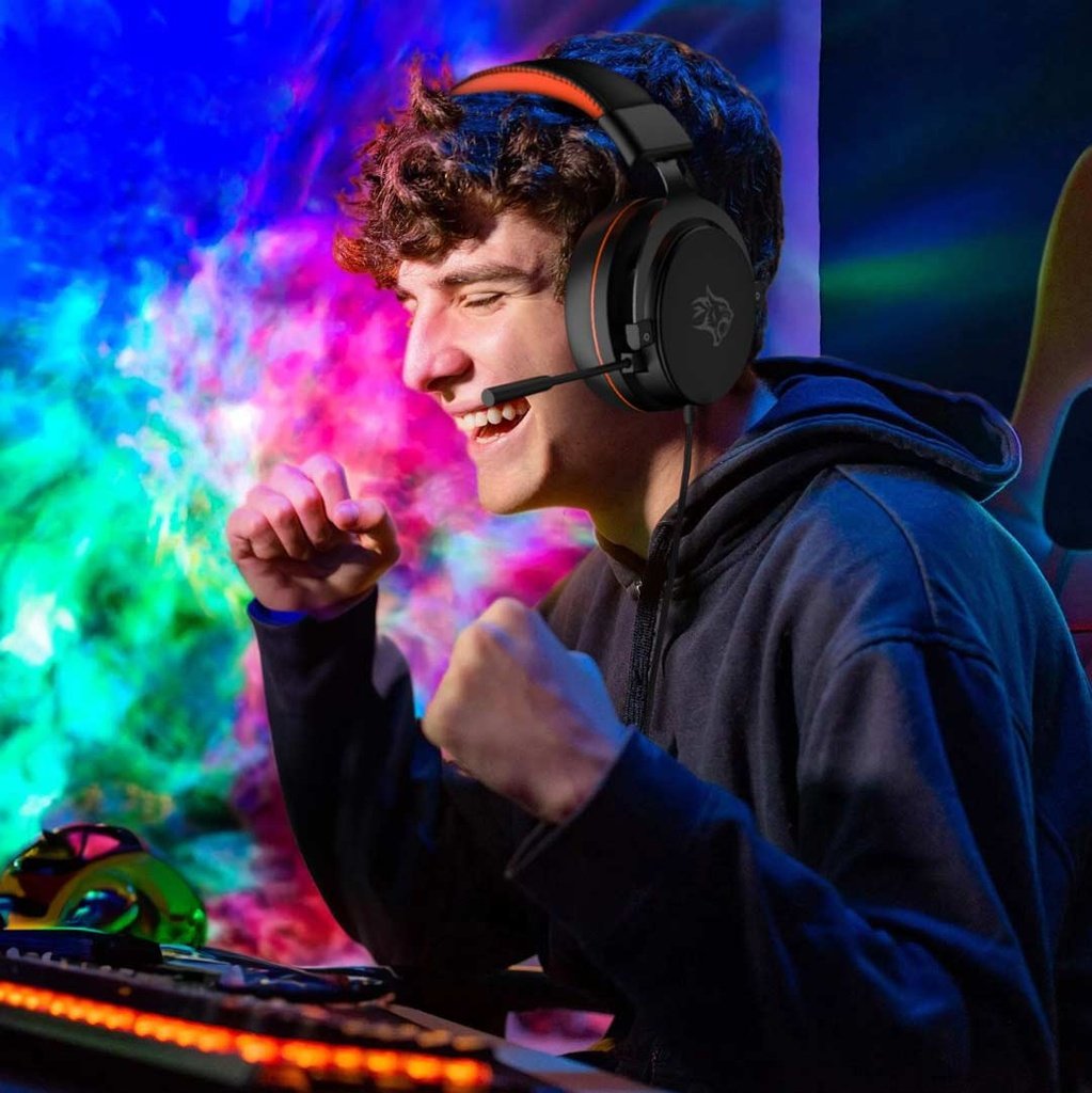 Porodo Gaming PC RGB ENC Gaming Headphones — image 3