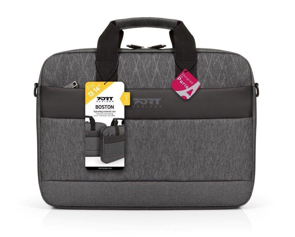 Port Design BOSTON TL 14.0-Inch Laptop Toploading Bag, Gray — image 2