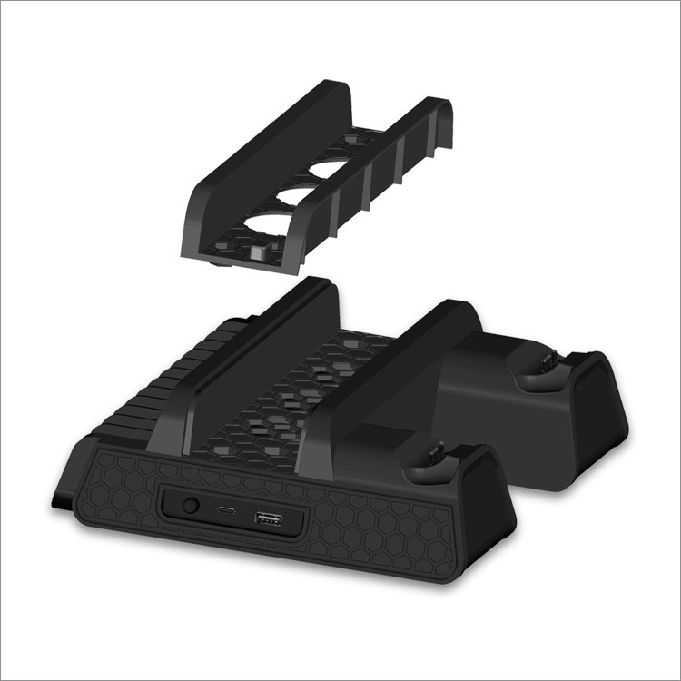 DOBE PS4 / PS4 Slim / PS4 PRO Vertical Stand with Cooling Fan — image 5
