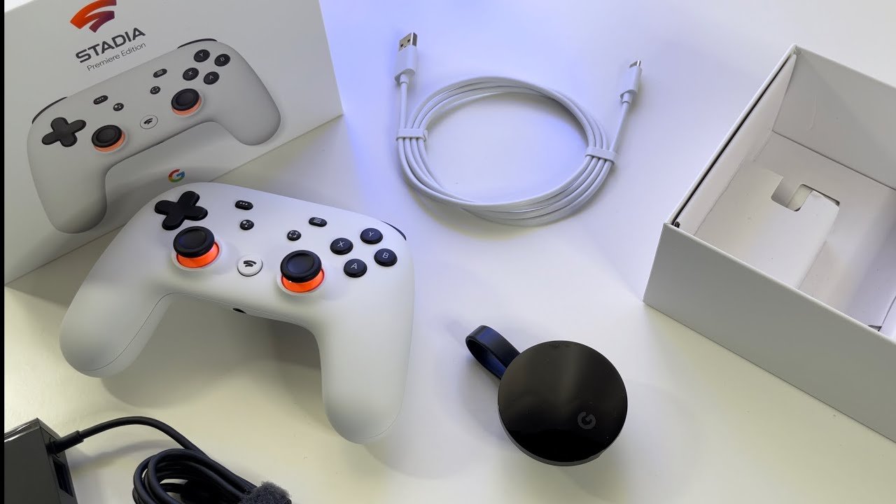 Stadia Premiere Edition Controller With Chromecast Ultra — image 3
