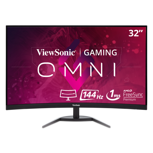 ViewSonic VX3268-2KPC-MHD 32 Inch OMNI Curved Gaming Monitor — image 1