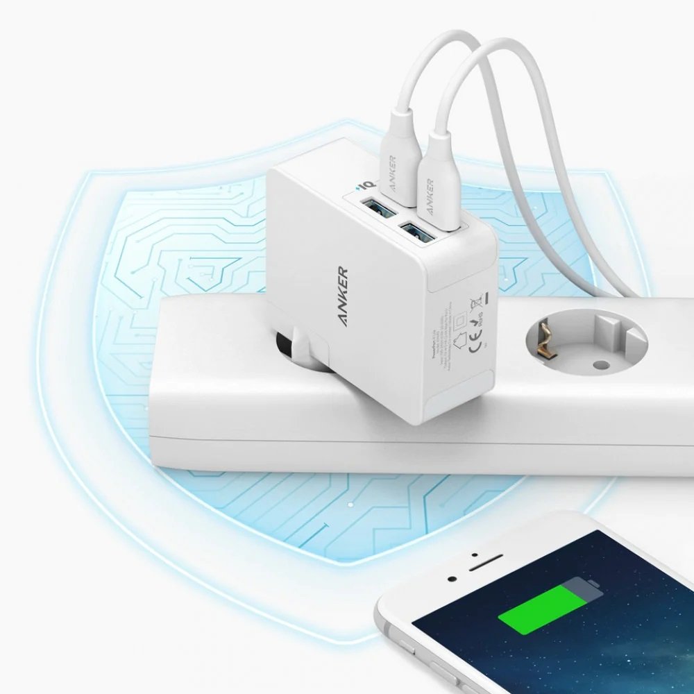 Anker Power Port 4 Lite 27W Charger A2042L21 — image 2