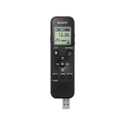 Sony ICD-PX470 Stereo Digital Voice Recorder with Built-in USB Voice Recorder, Black — image 3