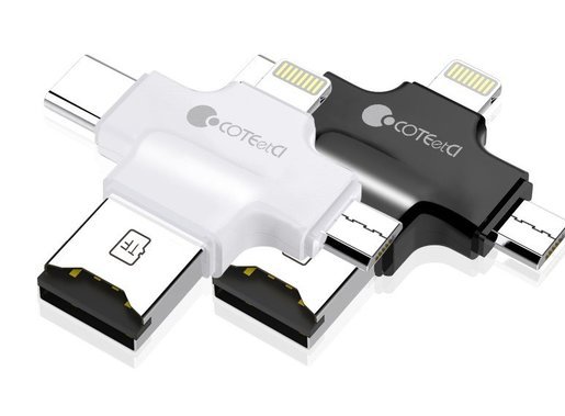 COTEECI 4  In 1 Card Reader Adapter — image 2