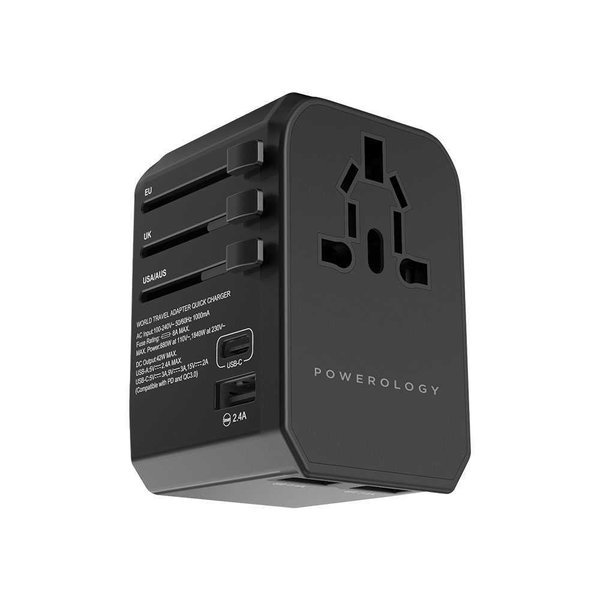 Powerology PD 65W Universal Multi Port Travel Adapter — image 2