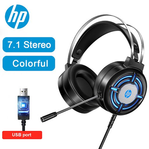 HP H120G RGB USB Wired Gaming Headset — image 3