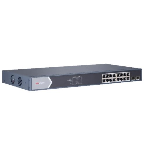 Hikvision DS 3E0518P E/M 16 Port Gigabit PoE — image 2