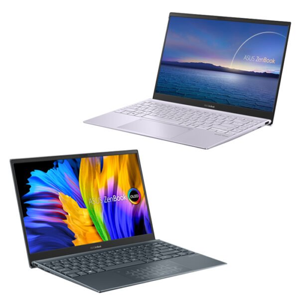 Asus Zenbook 13 UX325EA-OLED0W1W | Intel Core i7 1165G7H 2.80Ghz 16GB RAM 1TB SSD Intel Iris X Graphics 13.3" OLED FHD Display Wireless Bluetooth Camera Windows 11 Home English-Arabic Keyboard Lilac Mist — image 3