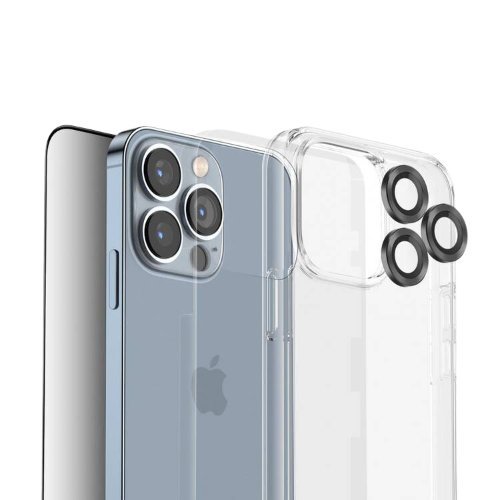 Green 4 IN 1 Protection Pack iPhone 13 Pro Max Blue — image 1