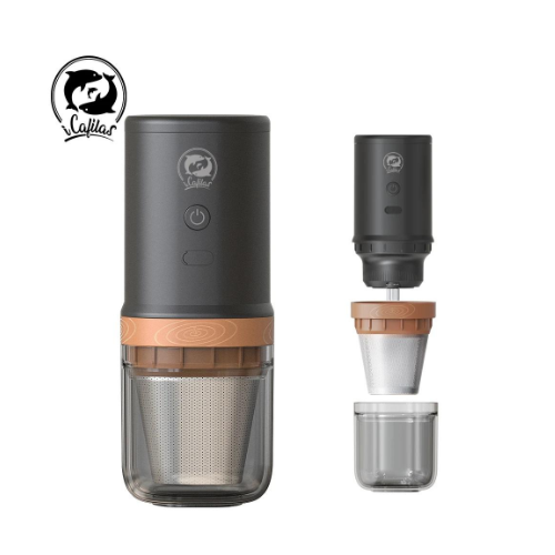 Icafilas Electric Coffe Grinder Multifunctional Grinder & Dipper All in One — image 1