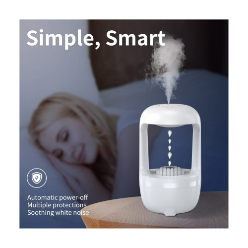 Anti-gravity Water drop Cool Air Humidifier — image 2