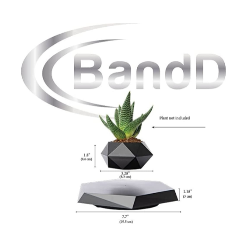 HCNT Floating Plant Pot With Magnetic Levitation Technology with 360 Degree Sunlight Exposure — image 3