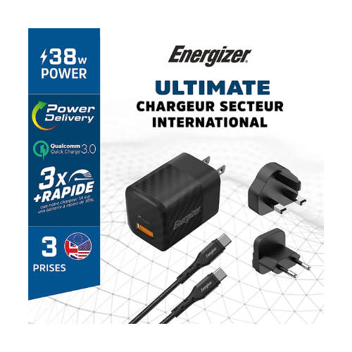 Energizer Ultimate 38W USB C Charger A38QMUC — image 2