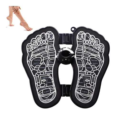 EMS Leg Reshaping Foot Massager with Remote Control, 6 Modes 15 lntensity Foot Circulation Massage Mat — image 2