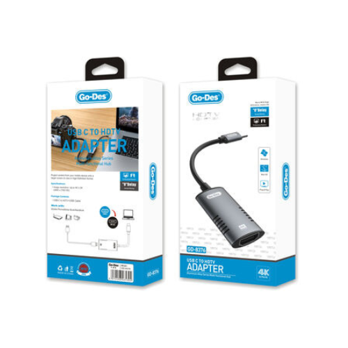 Go Des GD-8376 USB C To HDTV Converter Adapter — image 2