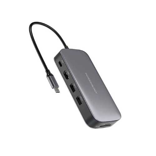 Powerology 256GB USB-C Hub & SSD Drive All-In-One Storage — image 3
