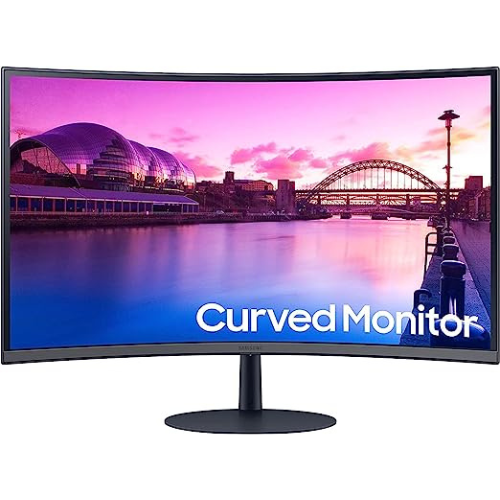 Samsung 27"  Essential Curved Monitor with 1000R Curvature S27C390EAM — image 3