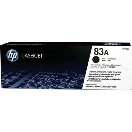 HP 83A Black LaserJet Toner Cartridge | CF283A — image 2