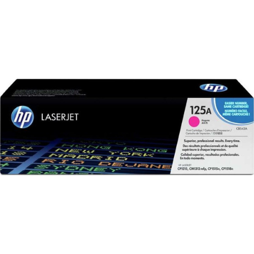 HP 125A Magenta LaserJet Toner Cartridge | CB543A — image 2