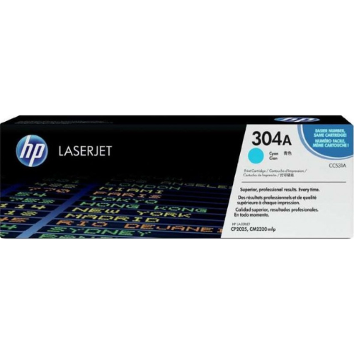 HP 304A Cyan LaserJet Toner Cartridge | CC531A — image 2