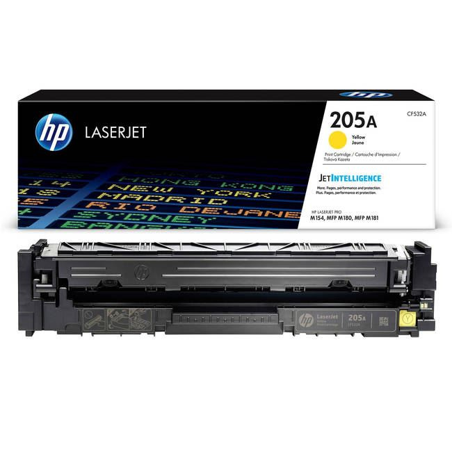 HP 205A Yellow LaserJet Toner Cartridge | CF532A — image 2