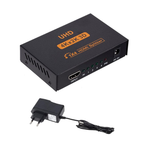 1×4 HDMI Splitter – 4K x 2K Ultra HD – 4 Ports Output — image 1