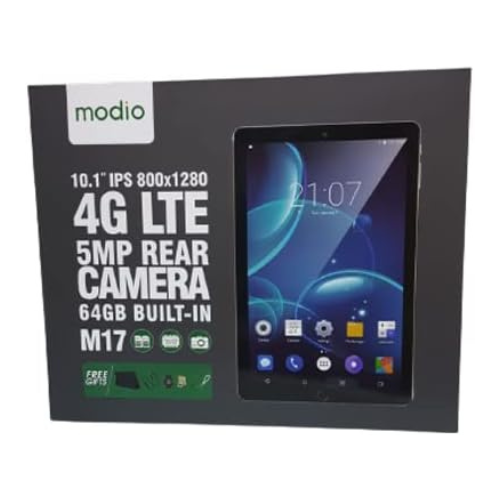 Modio M17 HD Tablet - 4G LTE, Rom 64GB/3GB RAM, Android & 5MP Rear & 2MP Front Camera — image 3