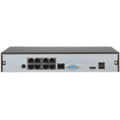 Dauha DHI-NVR1108HS-8P-S3/H 8 Channel Compact 1U 8PoE Lite H.265 Network Video Recorder — image 2