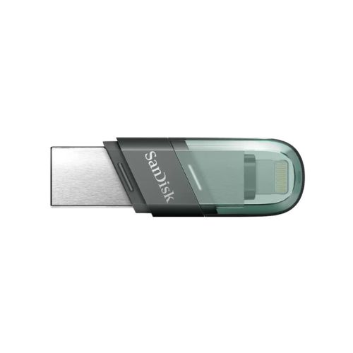 SanDisk iXpand Flash Drive Flip 128GB USB A- Lightning SDIX90N-128G-GN6NE — image 3