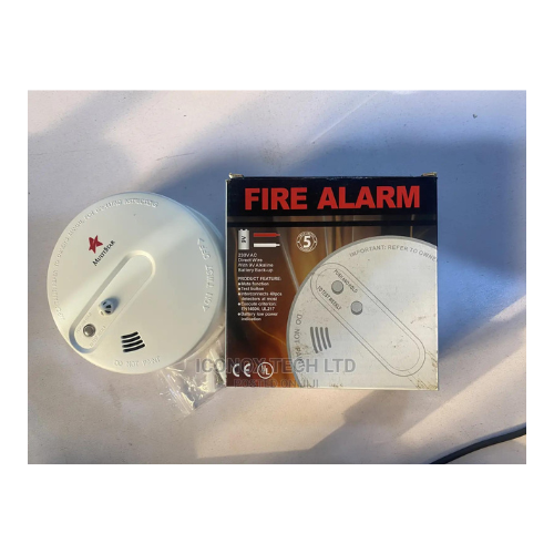 Stand Alone Fire Alarm Smoke Detector with Built-in Siren — image 1