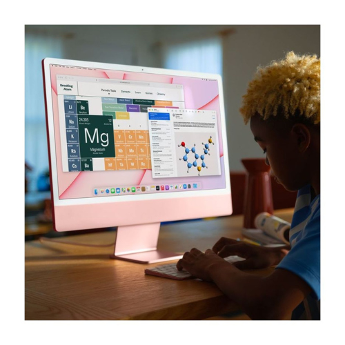 Apple MGPN3AB/A 24-inch iMac with Retina 4.5K display: Apple M1 chip with 8‑core CPU and 8‑core GPU, 512GB - Pink — image 2