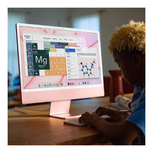 Apple MGTF3ZS/A 24-inch iMac with Retina 4.5K display: Apple M1 chip with 8‑core CPU and 7‑core GPU, 256GB - Silver — image 2