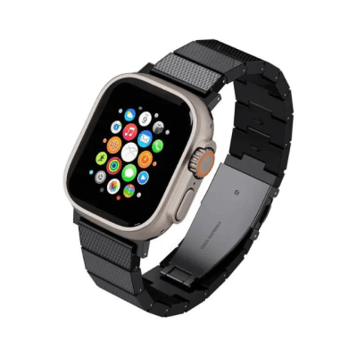Levelo Fusion Resin Strap for Apple Watch 45/49mm – Stylish Durable Watch Band — image 3