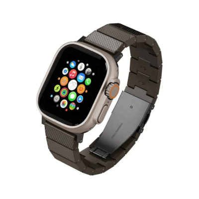 Levelo Fusion Resin Strap for Apple Watch 45/49mm – Stylish Durable Watch Band — image 5
